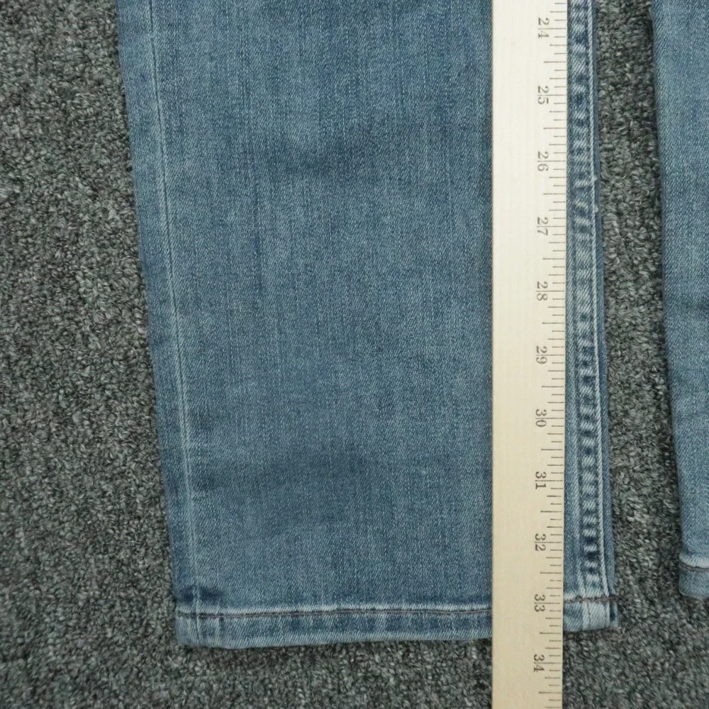 Paige Jeans Mens 30x34 Blue Federal 5 Pocket Straight Stretch Medium Wash NWT